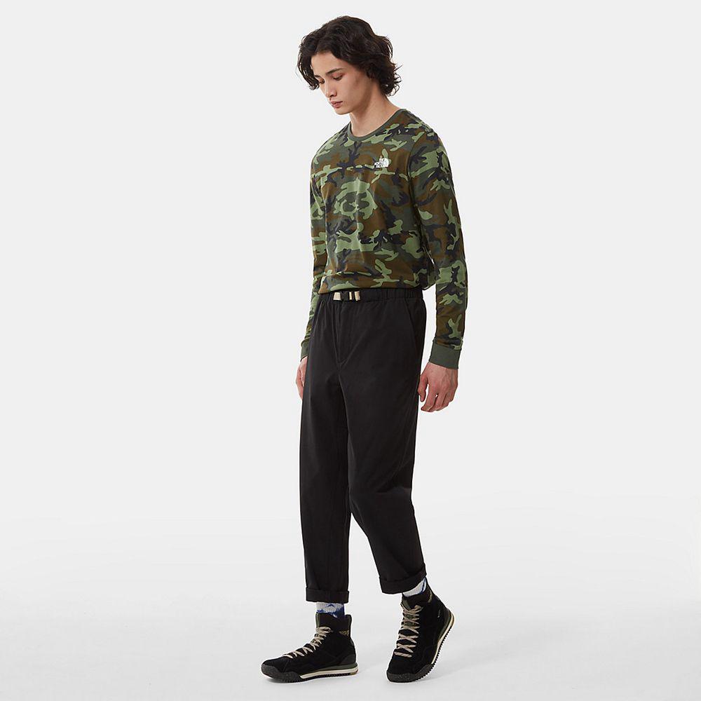 The North Face Tech Easy Ανδρικα Παντελόνι - Μαυρα (ZOHT62901)